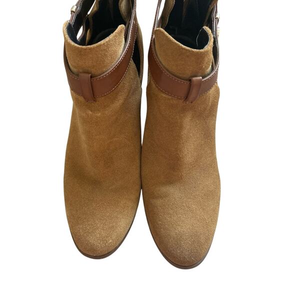 Guess Women’s Brown Suede Ankle Booties - Picture 1 of 6